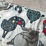 Little Red & The Wolf Print Soft Leggings - Adult & Kids