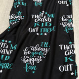 Comfort and Pride in Every Step: Proud Grandma Print Leggings
