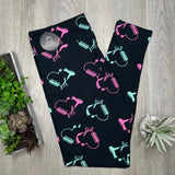 Extra Soft printed leggings with 4-way stretch fabric, so you can move with absolute comfort and ease.