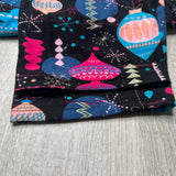 Colorful Ornaments Print Christmas Soft Leggings - Kid Sizes