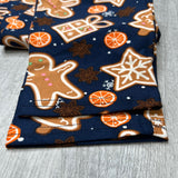 Gingerbread Cookies Print Soft Leggings - Adult & Kid Sizes