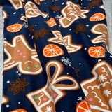 Gingerbread Cookies Print Soft Leggings - Adult & Kid Sizes