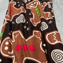 Gumdrop Gingerbread Man Print Christmas Soft Leggings