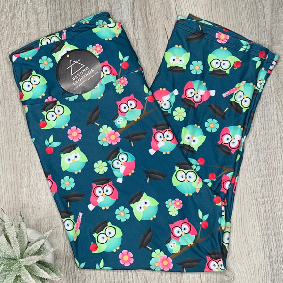 Owl Graduation Leggings