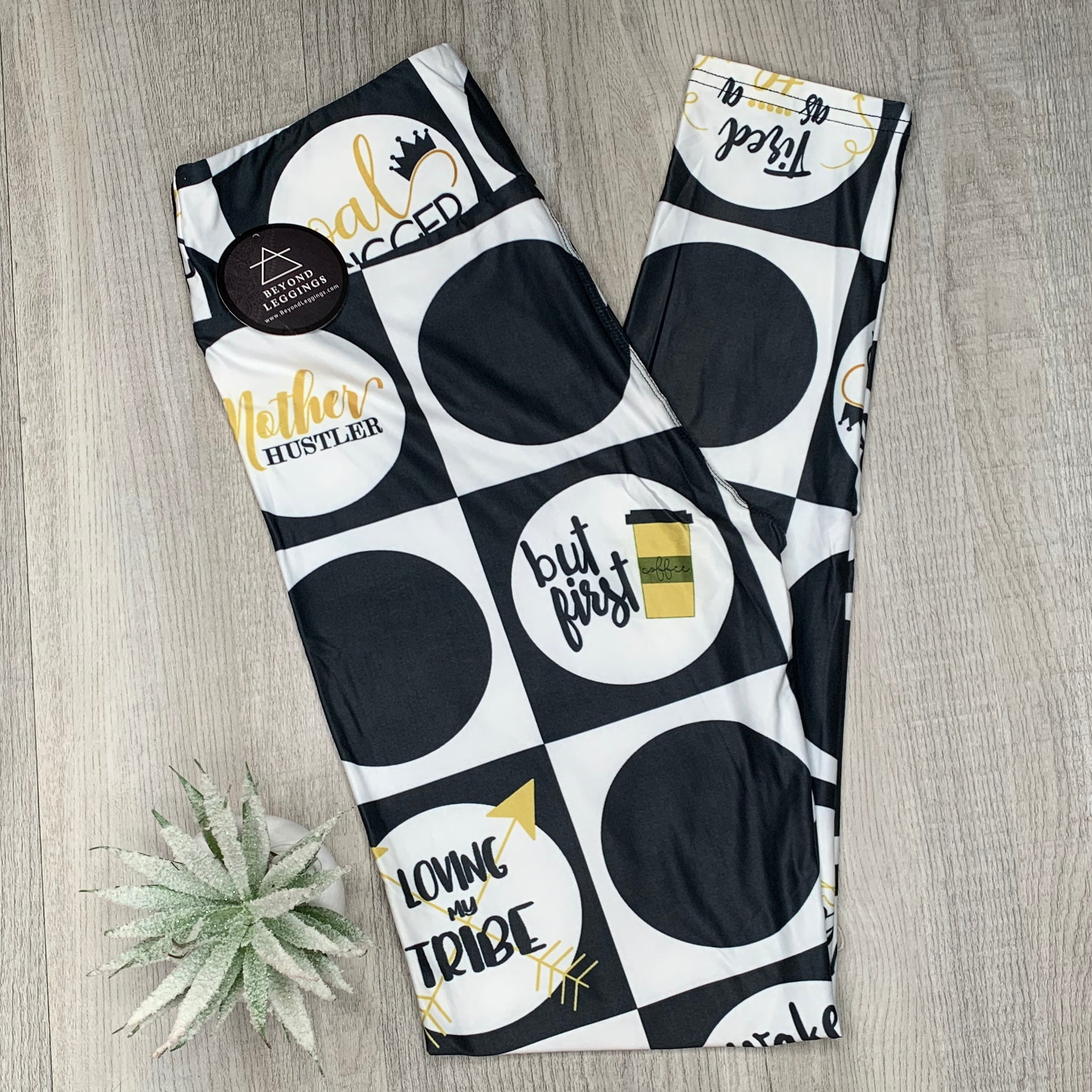 Goal Digger Mom Life Leggings