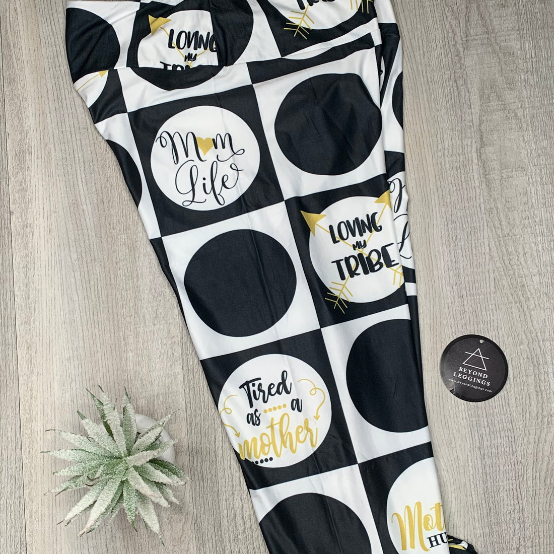 Goal Digger Mom Life Leggings