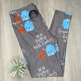 Best Friends We Go Together Like Milk & Cookies Leggings