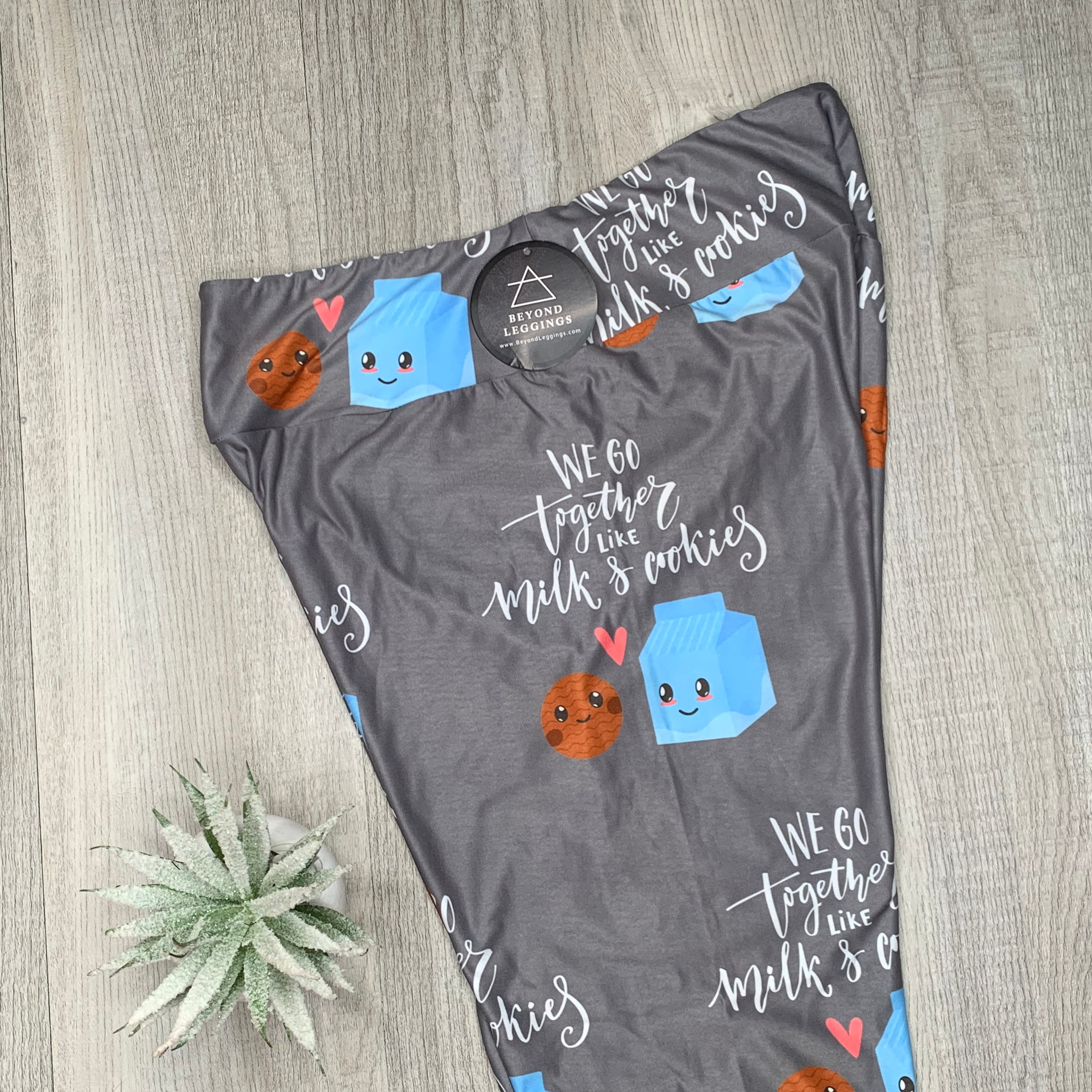Best Friends We Go Together Like Milk & Cookies Leggings