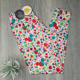 Extra Soft printed leggings with 4-way stretch fabric, so you can move with absolute comfort and ease.