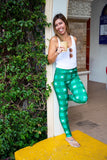 Shamrock Plaid Soft Leggings