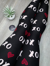 XOXO Heart Print Soft Leggings