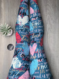 Love You Letters Heart Soft Leggings
