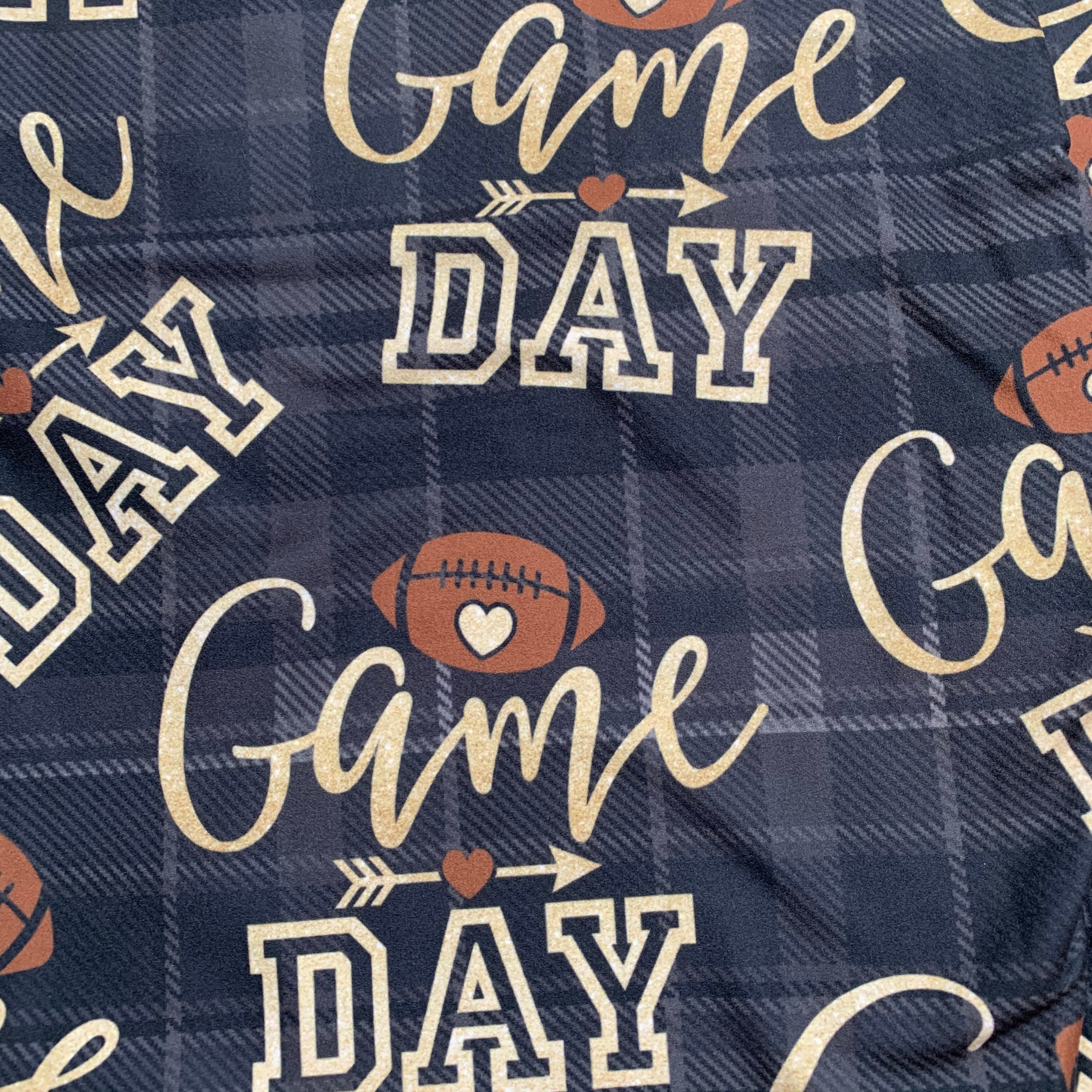 Game Day Football Soft Leggings