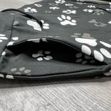 Paw Print - High Waisted Wide Leg Hybrid Leggings/Pants w/ Pockets