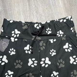 Paw Print - High Waisted Wide Leg Hybrid Leggings/Pants w/ Pockets