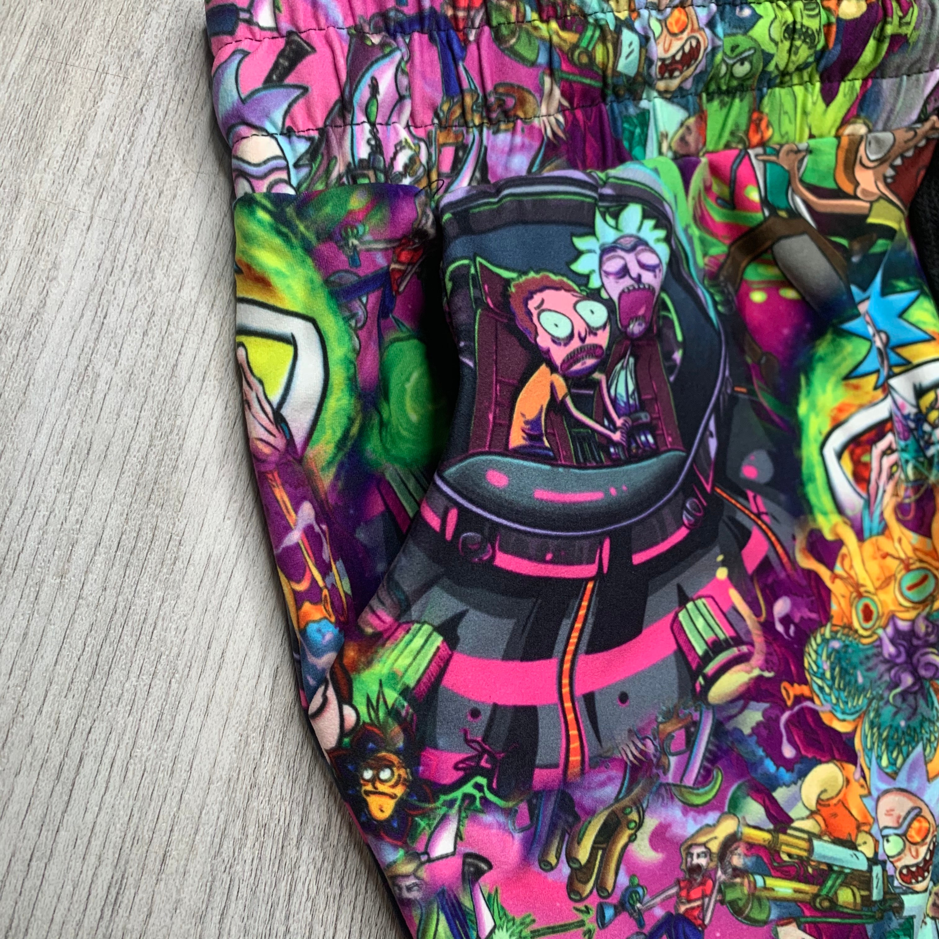 Interdimensional Adventure Soft Joggers – Comfy, Vibrant Leggings with Deep Pockets