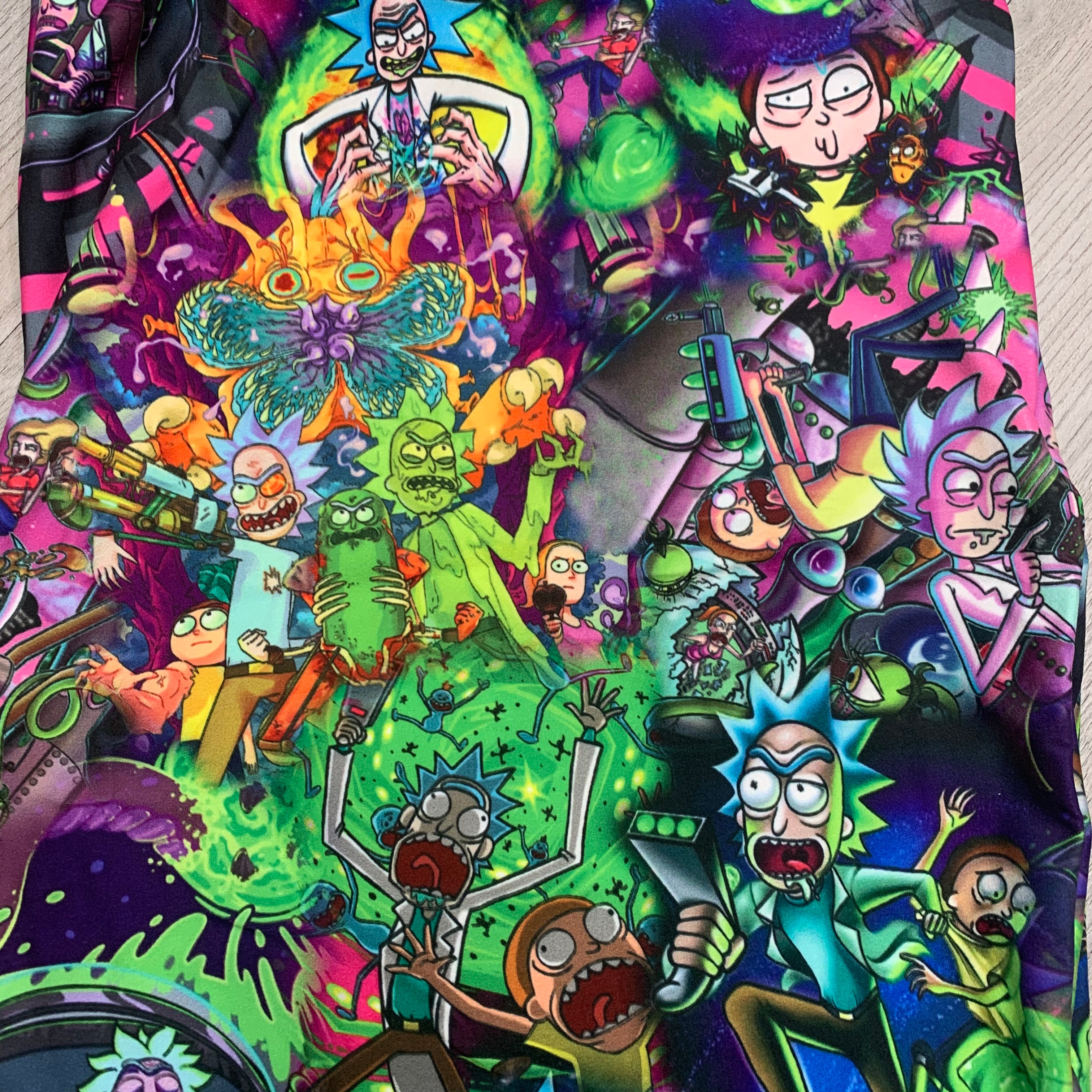 Interdimensional Adventure Soft Joggers – Comfy, Vibrant Leggings with Deep Pockets