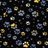 Golden Paw Print Soft Leggings