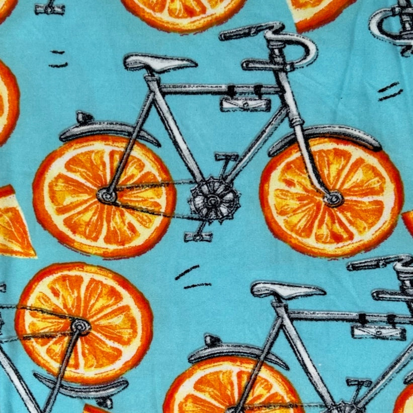 Orange Slices Bicycle Soft Leggings