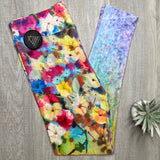 Stunning Floral Oil Painting Print Soft Leggings