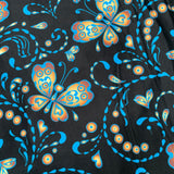 Butterfly Paisley Print Soft Leggings