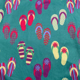 Flip Flop Capri Soft Leggings