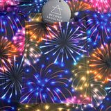 Neon Fireworks Soft Leggings w/ Pockets