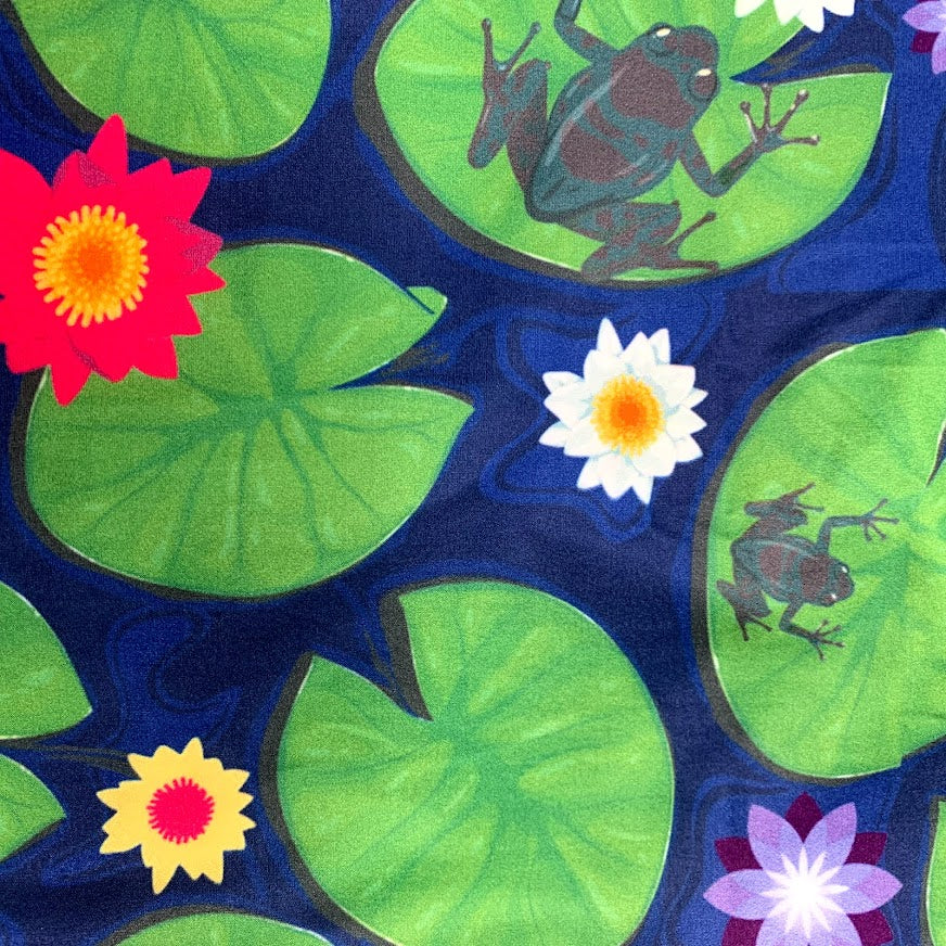 Lilly Pad Frog Soft Leggings w/ Pockets