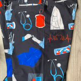 Let’s Save Lives - Doctor Nurse Themed Print Soft Leggings