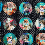 Distinguished Kitty Cat Polka Dot Soft Leggings