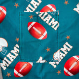 Miami Football Team Print Soft Leggings w/ Pocket