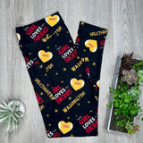 Extra Soft printed leggings with 4-way stretch fabric, so you can move with absolute comfort and ease.