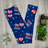 Extra Soft printed leggings with 4-way stretch fabric, so you can move with absolute comfort and ease.