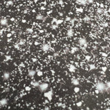 Black Sparkle Glitter Printed Soft Leggings