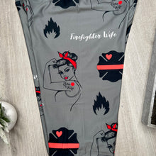 Firefighter Wife Soft Leggings