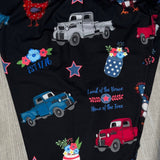 EST 1776 Land Of The Brave Soft Leggings