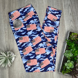 Extra Soft printed leggings with 4-way stretch fabric, so you can move with absolute comfort and ease.