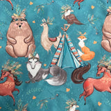 Forest Animals Soft Leggings