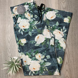 Gray Floral Camo Loungers