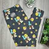 Extra Soft printed leggings with 4-way stretch fabric, so you can move with absolute comfort and ease.