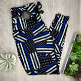 Thin Blue Line Joggers