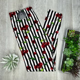 Cherry Bomb Stipe Leggings