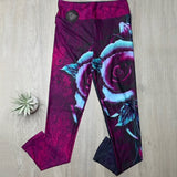 Blue Rose Leggings