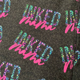 Inked Mom Capri Soft Leggings w/ Double Pockets