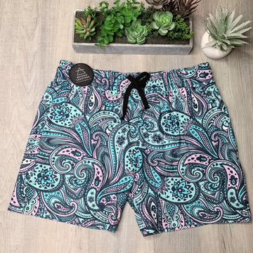 Paisley Shorts w/ Pockets