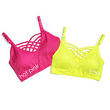 V-neck Cage Layering Bralettes