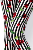 Cherry Bomb Stipe Leggings