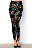 Storybook Floral Print Soft Leggings