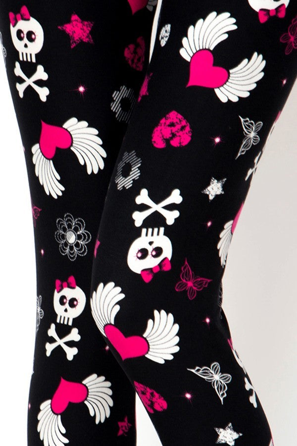 Extra Soft printed leggings with 4-way stretch fabric, so you can move with absolute comfort and ease.