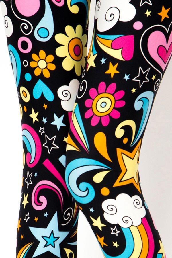 Sugar And Spice Print Soft Leggings